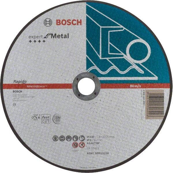 

Отрезной круг Bosch Expert по металлу 230 x 1.9мм, прямой