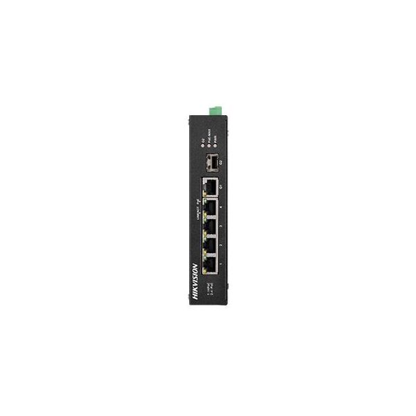 

4-портовый неуправляемый POE коммутатор Hikvision DS-3T0306HP-E/HS