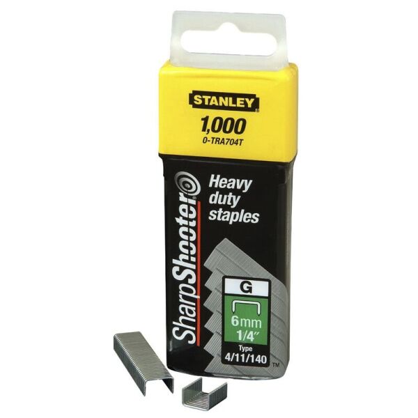 

Скобы Stanley тип G 8мм (Степлер Stanley 6-TR250, 6-TR151Y) 1000шт