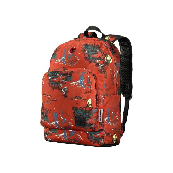 

Рюкзак Wenger 16", Crango, Rust Alps Print (красный)