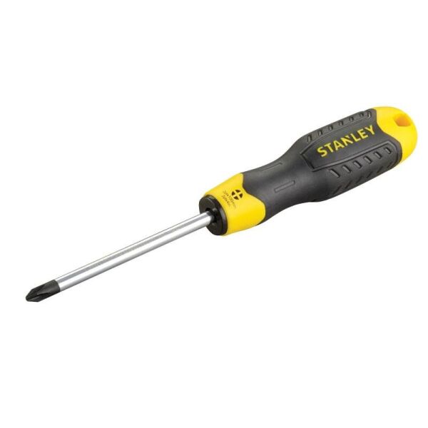 

Отвертка Stanley "Cushion Grip" (+) Ph 2 100мм (блистер)