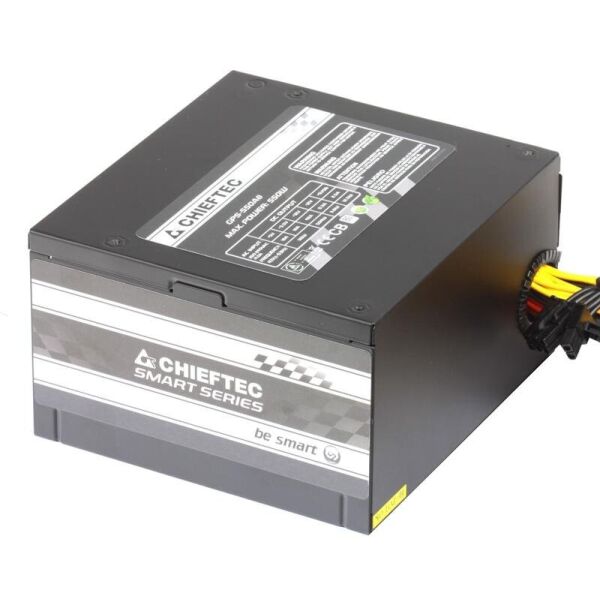 

Блок питания CHIEFTEC RETAIL Smart GPS-550A8,12cm fan,a/PFC,24+4+4,2xPeripheral,1xFDD,4xSATA,2xPCIe