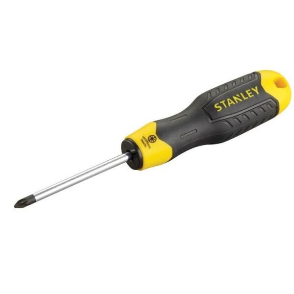 

Stanley Отвертка "Cushion Grip" крестовая "Pozidriv" PZ1x75мм