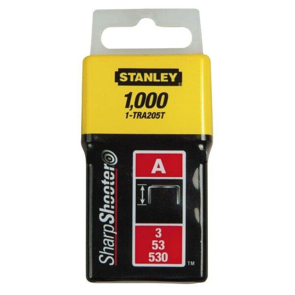

Скобы Stanley 6мм (1000шт.) (блистер)