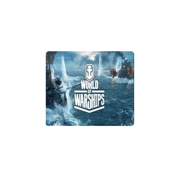 

Коврик 290*250 тканевой World of Ships, толщина 3 мм, цвет Grey, Пакет