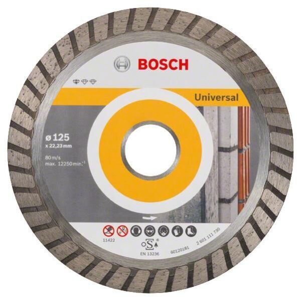 

Отрезной диск алмазный Bosch Standard for Universal Turbo 125-22.23