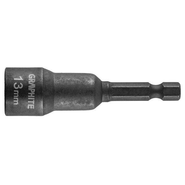 

Головка торцевая Graphite 56H553 ударная с магнитом, 13 мм, сталь S2
