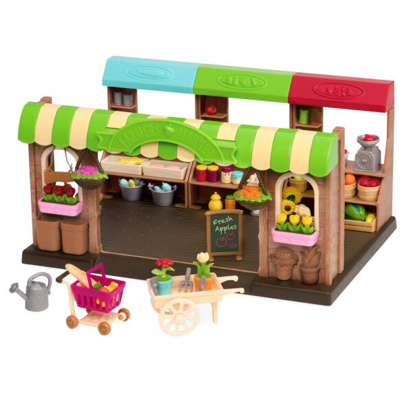 

Li`l Woodzeez Игровой набор - Фермерский рынок