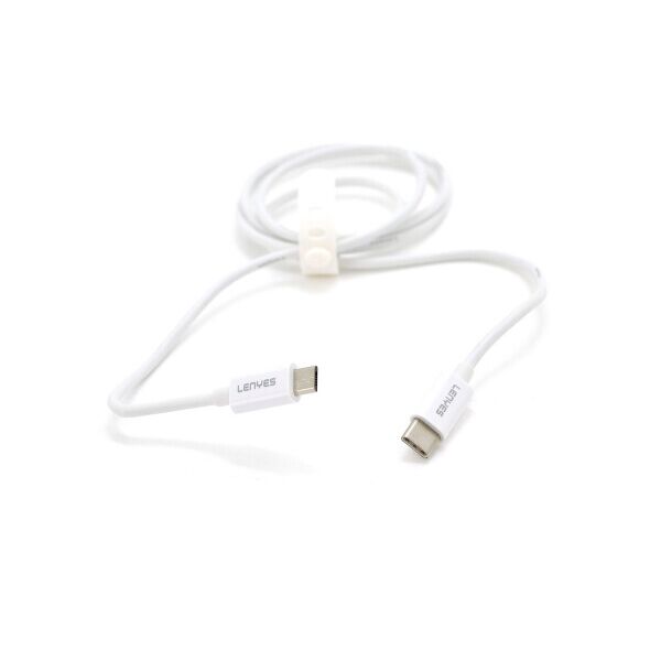 

Кабель Lenyes LC701, Type-C-Micro, 2.4A, White, длина 1м, BOX