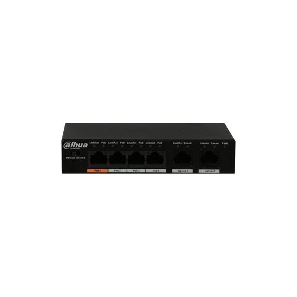 

4-портовый РоЕ коммутатор DH-PFS3006-4GT-60