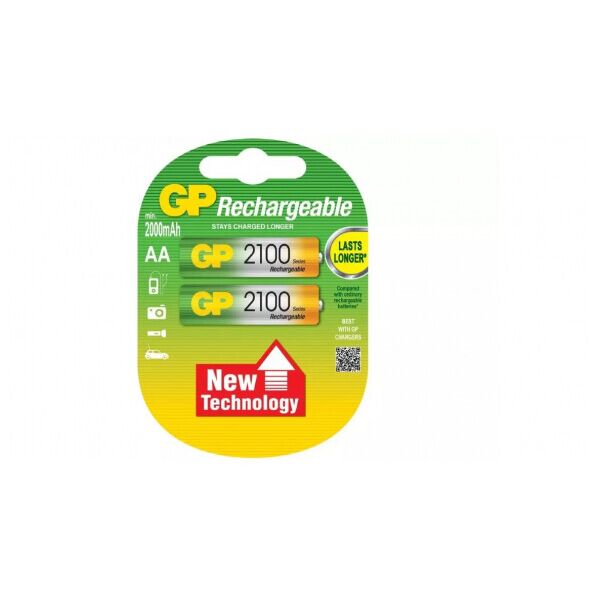 

Аккумулятор АA GP 210AAHC-UC2, 2000mAh, 2шт в блистере