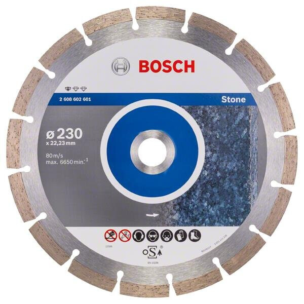 

Отрезной диск алмазный Bosch Standard for Stone230-22.23