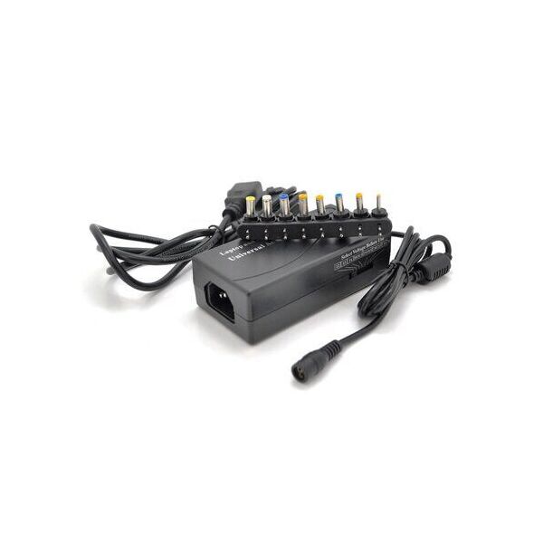 

Универсальный БП 90W, корпус - пласт, ручная регулировка, 8 разъемов, BOX