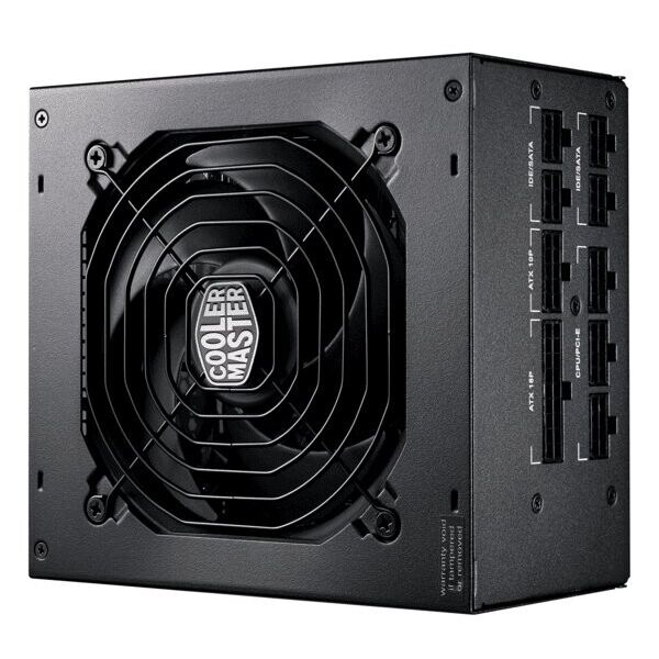 

Блок питания Cooler Master MWE Gold 650W,12cm fan,a/PFC,24+8,6xPeripheral,8xSATA,4xPCIe,Full Modular