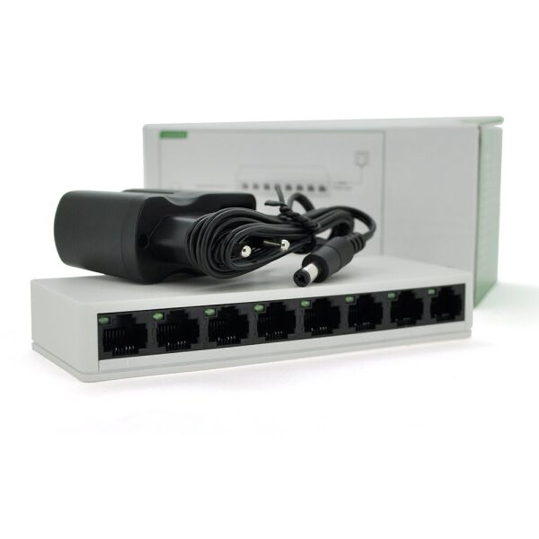

Коммутатор PIX-LINK LV-SW08 8 портов Ethernet 10 - 100 Мбит - сек, BOX Q100