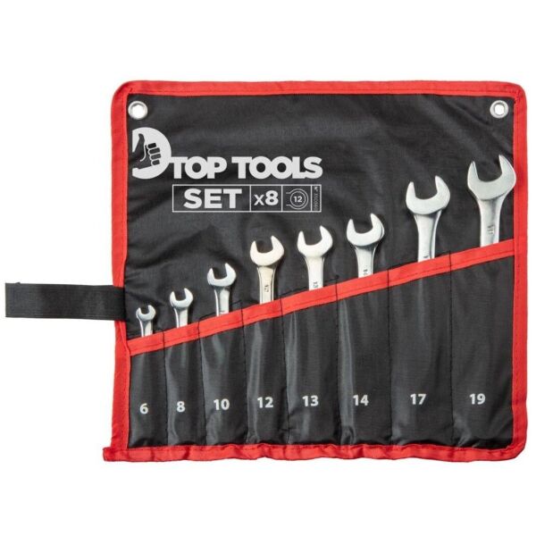 

Набор ключей комбинированных Top Tools, 6-19 мм, набор 8 шт.