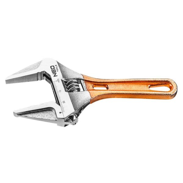 

Ключ разводной Neo Tools короткий кованный 139 мм, рабочий диапазон 0-32 мм