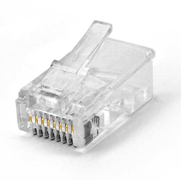 

Коннектор RITAR RJ-45 8P8C UTP Cat-5 (100 шт / уп.) Q100