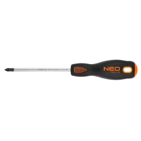 

Отвертка NEO крестовая PZ1 x 100 мм , CrMo