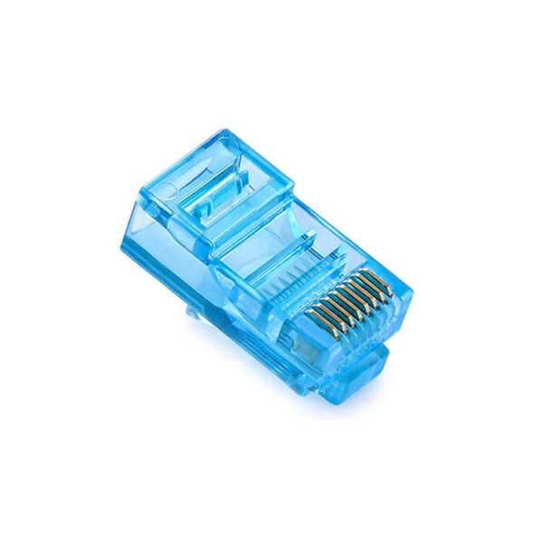 

Коннектор Merlion RJ-45 8P8C UTP Cat-5 (100 шт / уп.) Q100 Blue