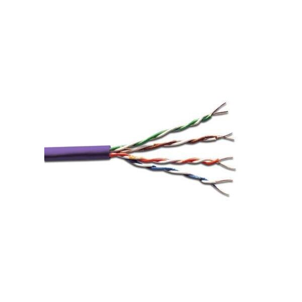 

Кабель DIGITUS CAT 6 U-UTP, 305m, AWG 23/1, LSZH-1, фиолетовый