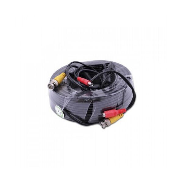 

Кабель для камер видеонаблюдения BNC-power с разъемами BNC+DC(мама) - BNC+DC(папа) 18 м