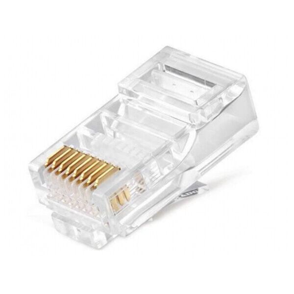 

Коннектор PiPo RJ-45 8P8C UTP Cat-5 (100 шт - уп.) Q100