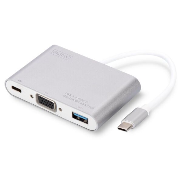 

Адаптер DIGITUS USB Type-C to VGA/USB 3.0/Type-C