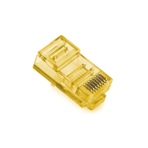 

Коннектор Merlion RJ-45 8P8C UTP Cat-5 (100 шт / уп.) Q100 Yellow