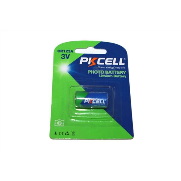 

Батарейка литиевая PKCELL 3V CR123A Lithium Manganese Battery, Q8
