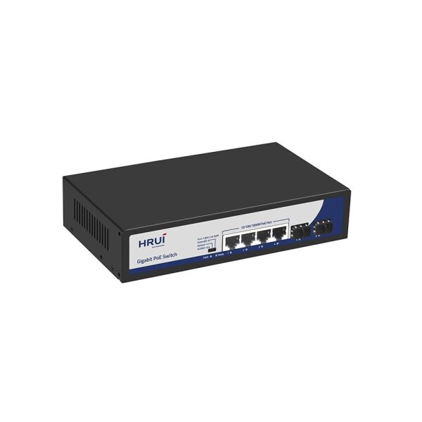 

POE коммутатор 6-ти портовый HongRui HR901-AXG-42NS