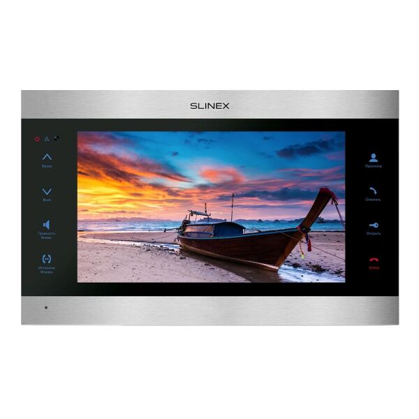

Видеодомофон 10" Slinex SL-10IPTHD (silver+black)