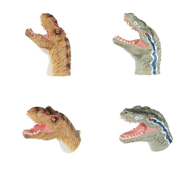 

Same Toy Пальчиковый театр 2 ед, Тиранозавр и Велоцираптор