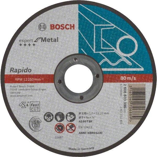 

Отрезной круг Bosch Expert по металлу 125 х 1мм, прямой