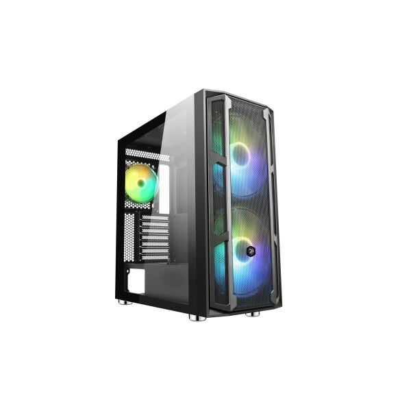 

Корпус 2E Gaming CONTEGO (GW02) MidT,EATX,2*USB2.0, 2*USB3.0,2*200,2*120ARGB,стекло,без БП,черн.