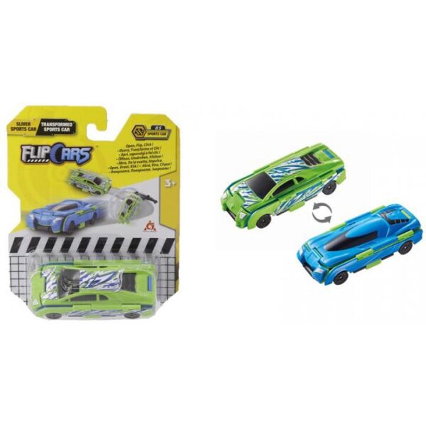 

Машинка-трансформер Flip Cars 2 в 1 Спорткар осколок і Спорткар трансформер EU463875B-05 (6911400404685)