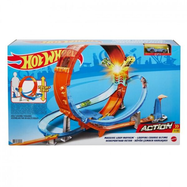

Трек "Гігантська петля "Шалені зіткнення"" Hot Wheels GTV14 (2000904650545)