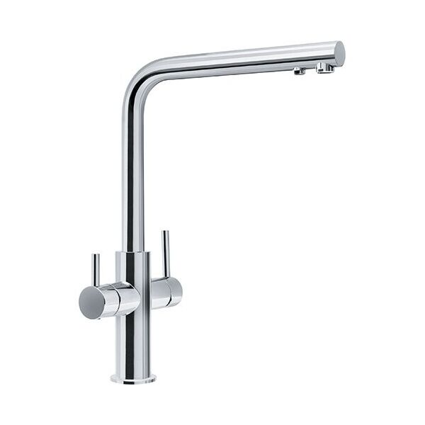 

Змішувач Franke Neptune Clear Water з двома зливами Італія/Хром