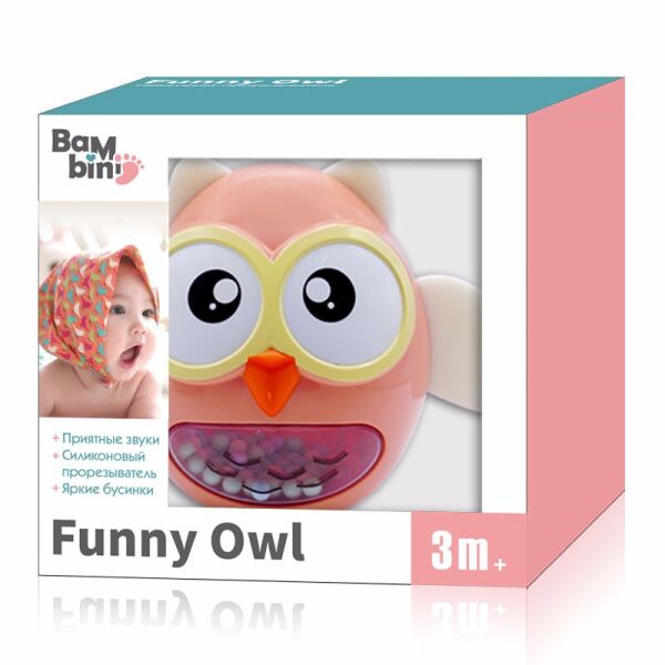 

Неваляшка-прорізувач "Сова" Bambini G-A026 (6952005256064)