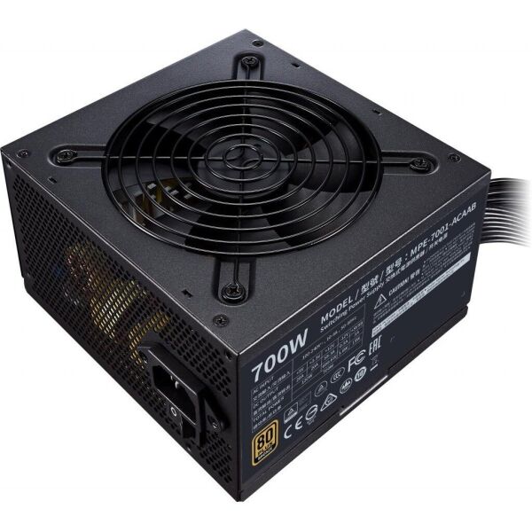 

Блок питания Cooler Master MWE 700 Bronze V2,700W,12cm fan,a/PFC,24+8,4xPeripheral,8xSATA,4xPCIe