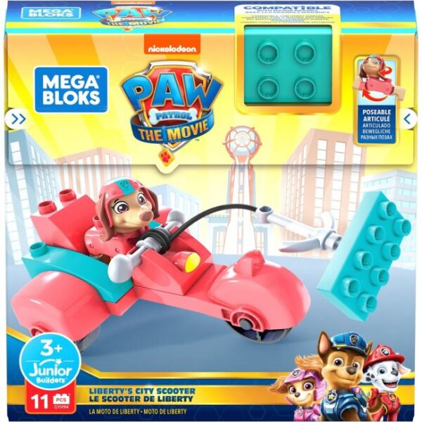 

Скутер Либерти из м/с "Щенячий патруль" Mega Bloks GYH94 (887961972542)