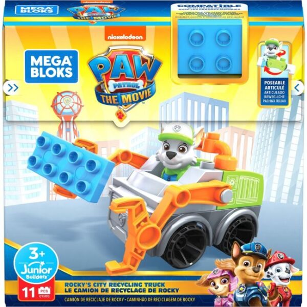 

Мусоровоз Роки из м/с "Щенячий патруль" Mega Bloks GYH93 (887961972535)