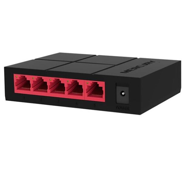

Коммутатор Mercury SG105M 5 портов Ethernet 10 / 100 Мбит / 1000 Мбит / сек, BOX Q200