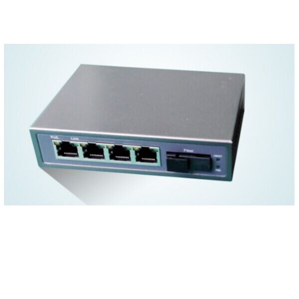 

Коммутатор POE 48V - 57V 4 портов PoE +1 порт Ethernet FX 155 Мбит - с(UP-Link) A, 802.3af, Black, БП в комплекте, (238*190*96)