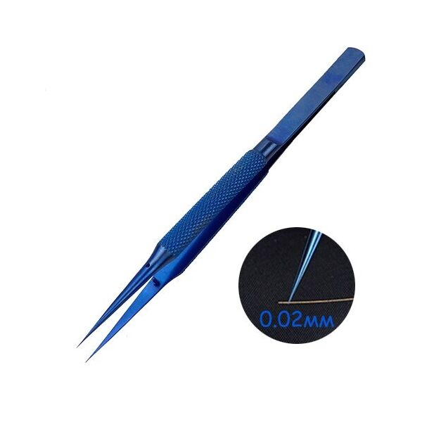 

Пинцет прецизионный титановый 0.02мм антимагнитный 140мм, Прямой