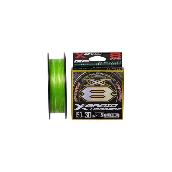 

Шнур YGK X-Braid Upgrade X8 150m # 1.5 / 0.205mm 30Lb / 13.5kg (5545-03-64)