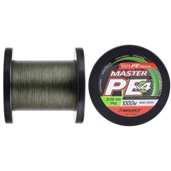 

Шнур Select Master PE 1000m (темн.-зел.) 0.12mm 15kg (1870-01-87)