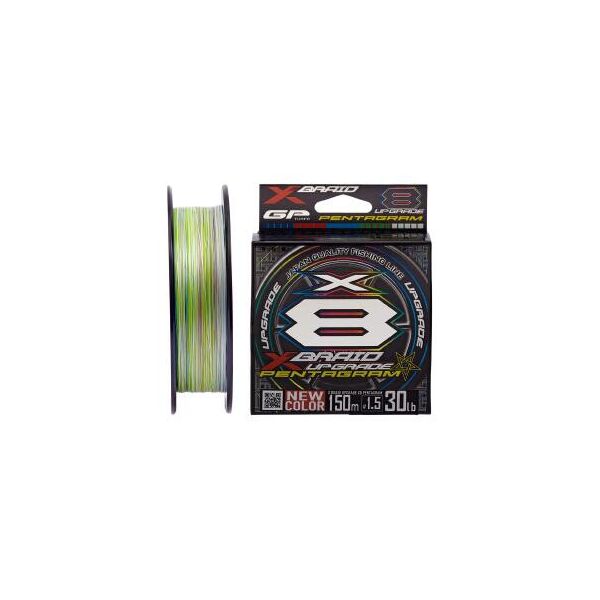 

Шнур YGK X-Braid Upgrade X8 Pentagram 200m # 0.6 / 0.128mm 14Lb / 6.3kg (5545-03-82)