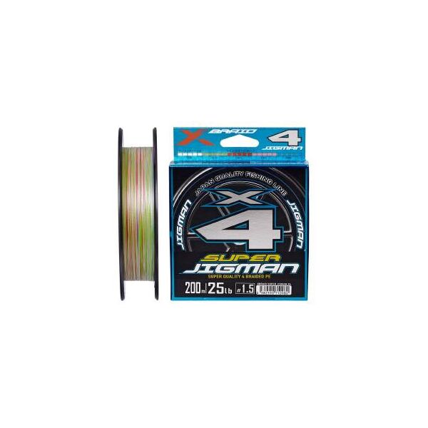 

Шнур YGK X-Braid Super Jigman X4 200m # 1.5 / 0.205mm 25Lb / 11.3kg (5545-03-80)
