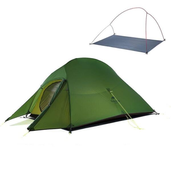 

Палатка Naturehike Cloud Up 2 NH17T001-T двухместная тёмно-зелёный